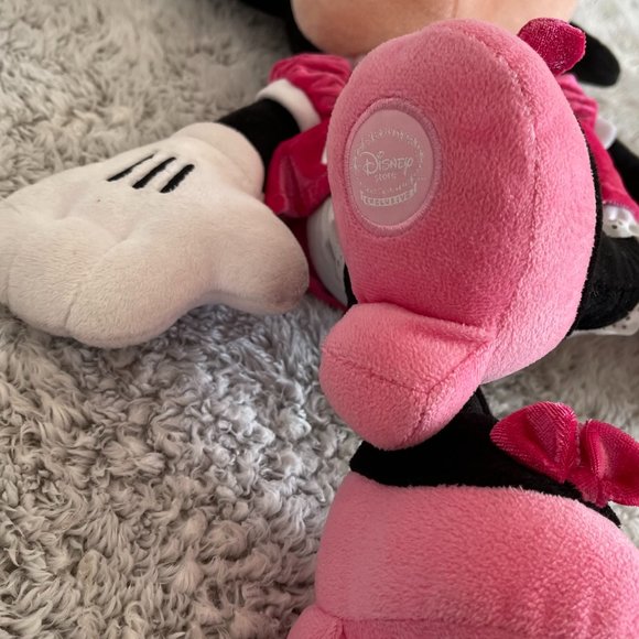 Disney Minnie Mouse Plush Pink Medium 18'' - Picture 9 of 11